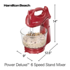 Hamilton Beach Power Deluxe Stand and Hand Mixer