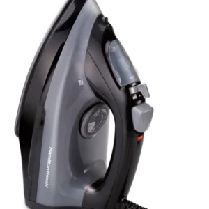 Hamilton Beach Steam Iron with Extra-Glide Nonstick Soleplate